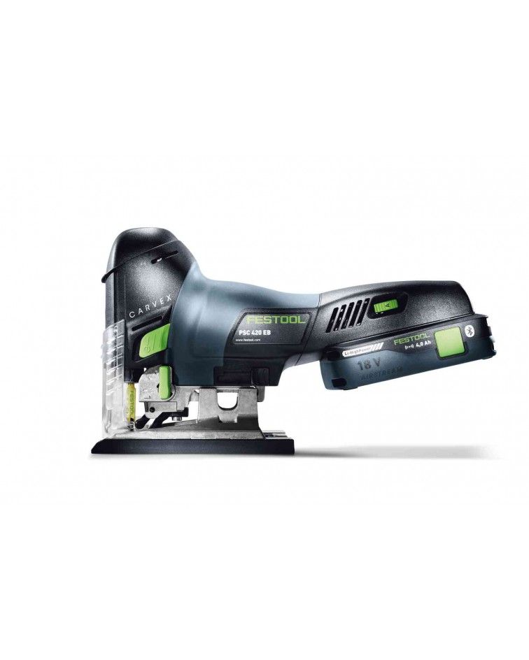 Festool Akumuliatorinis siaurapjūklis CARVEX PSC 420 HPC 4,0 EBI-Plus, KAINA BE PVM: 526.599, KODAS: 576525 | 001