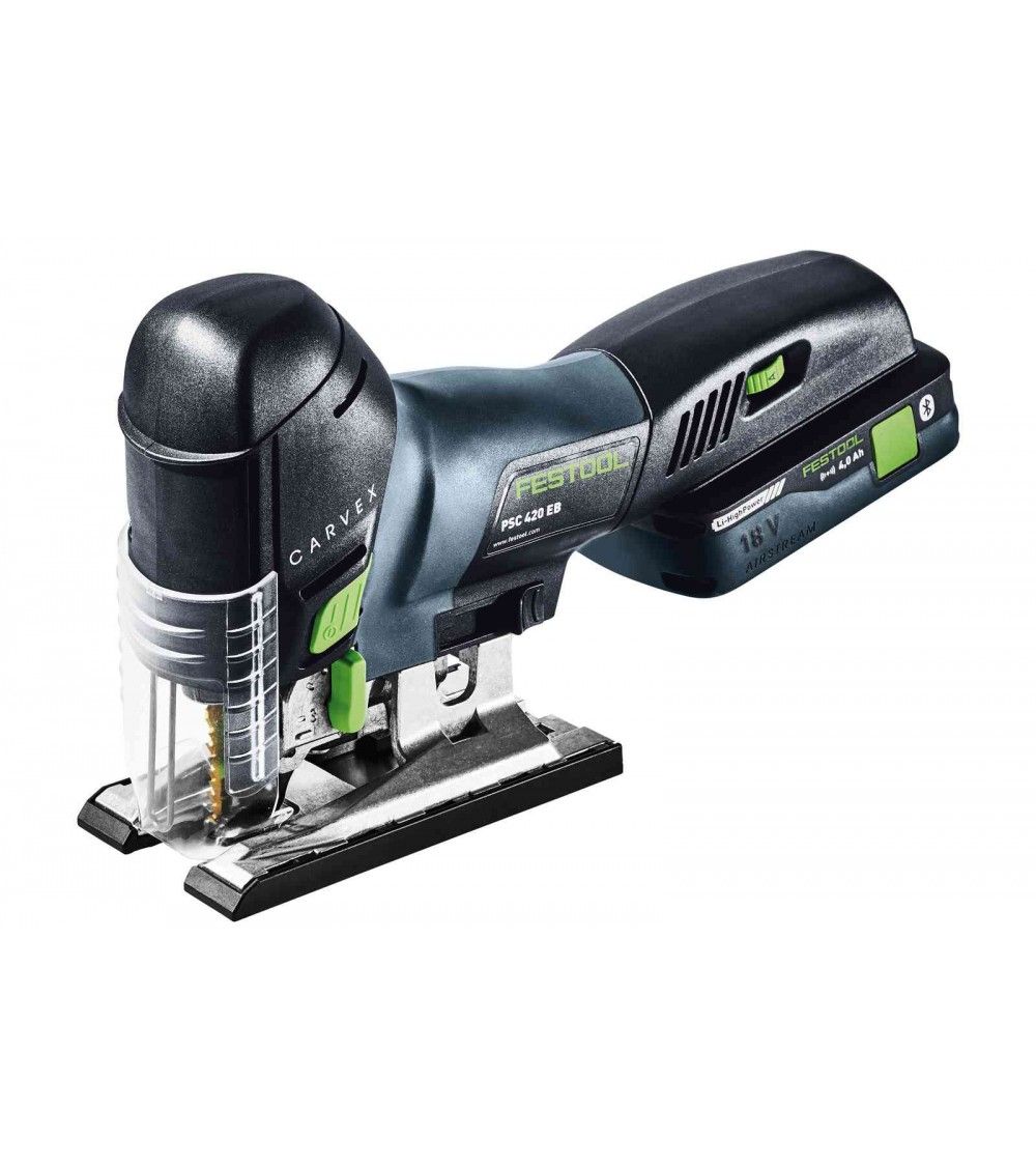 Festool Akumuliatorinis siaurapjūklis CARVEX PSC 420 HPC 4,0 EBI-Plus, KAINA BE PVM: 526.599, KODAS: 576525 | 004