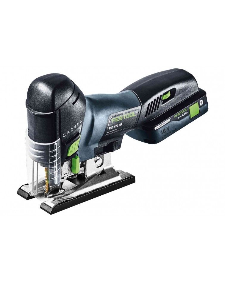 Festool Akumuliatorinis siaurapjūklis CARVEX PSC 420 HPC 4,0 EBI-Plus, KAINA BE PVM: 526.599, KODAS: 576525 | 004