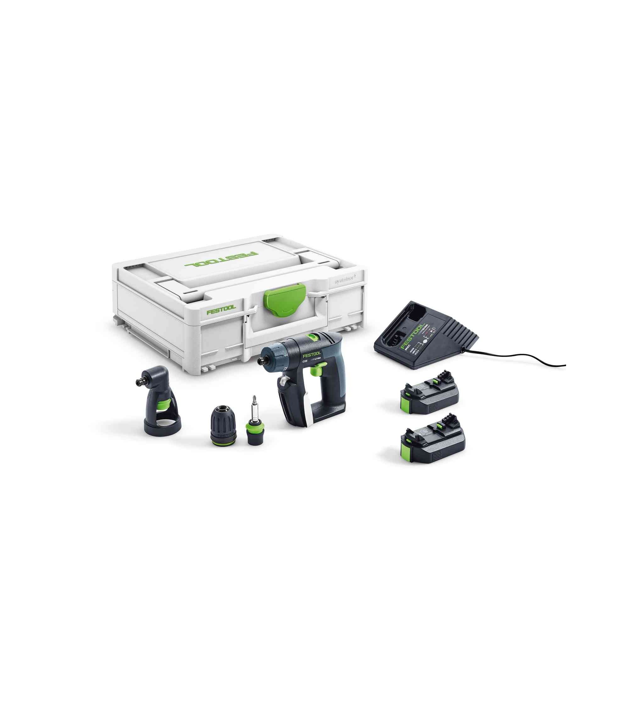 Festool Cordless drill CXS 2,6-Set, KAINA BE PVM: 302.184, KODAS: 576093 | 0010