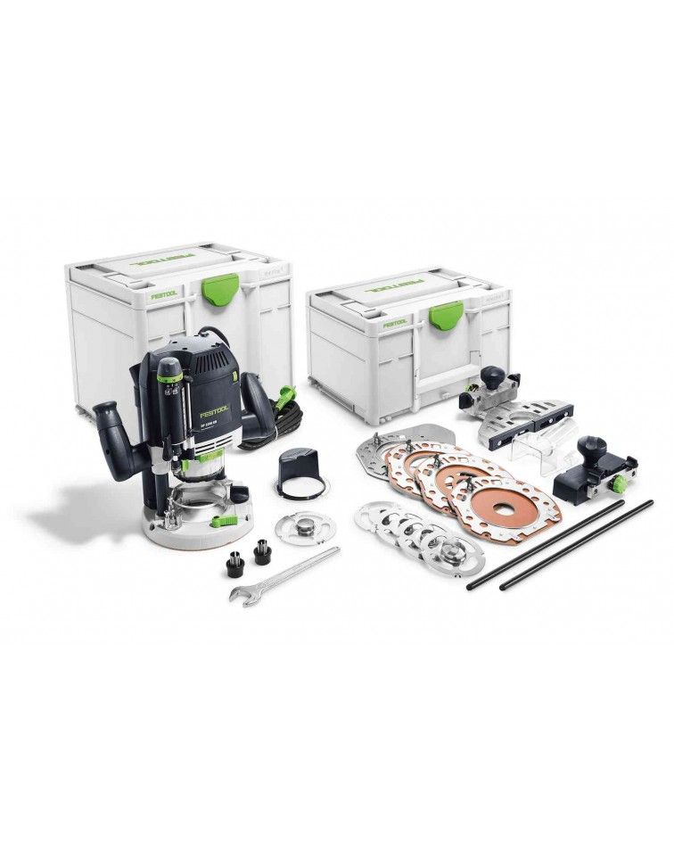 Festool Router OF 2200 EB-Set, KAINA BE PVM: 1413.81, KODAS: 576220 | 004