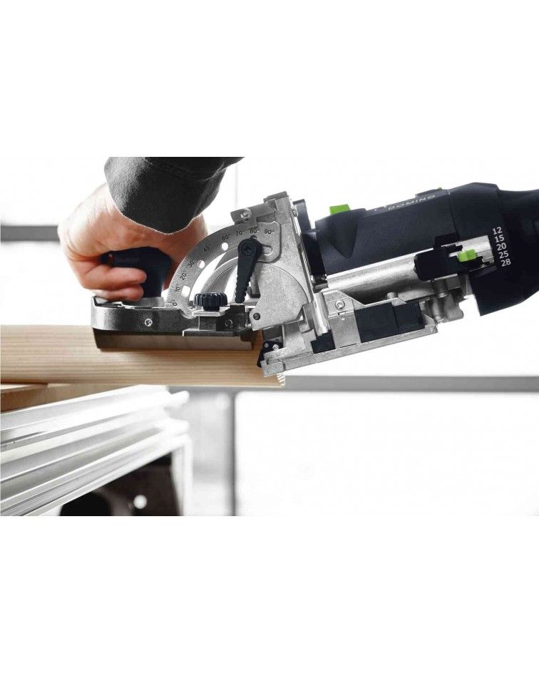 Festool Kaištinių sujungimų frezeris DOMINO DF 500 Q-Set, KAINA BE PVM: 987.093, KODAS: 576420 | 002