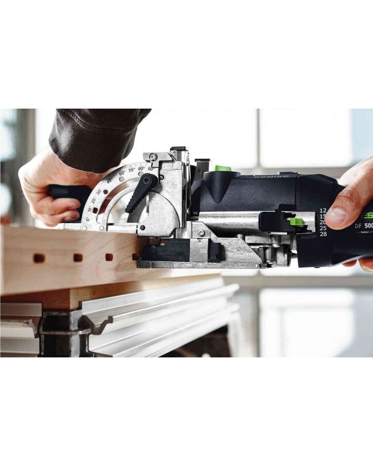 Festool Joining machine DF 500 Q-Set DOMINO, KAINA BE PVM: 987.093, KODAS: 576420 | 003