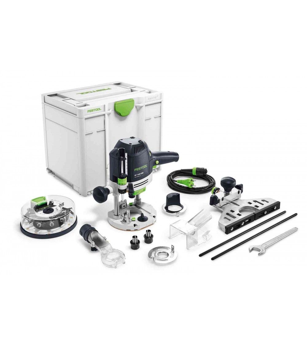 Festool Router OF 1400 EBQ-Plus + Box-OF-S, KAINA BE PVM: 930.537, KODAS: 576540 | 001