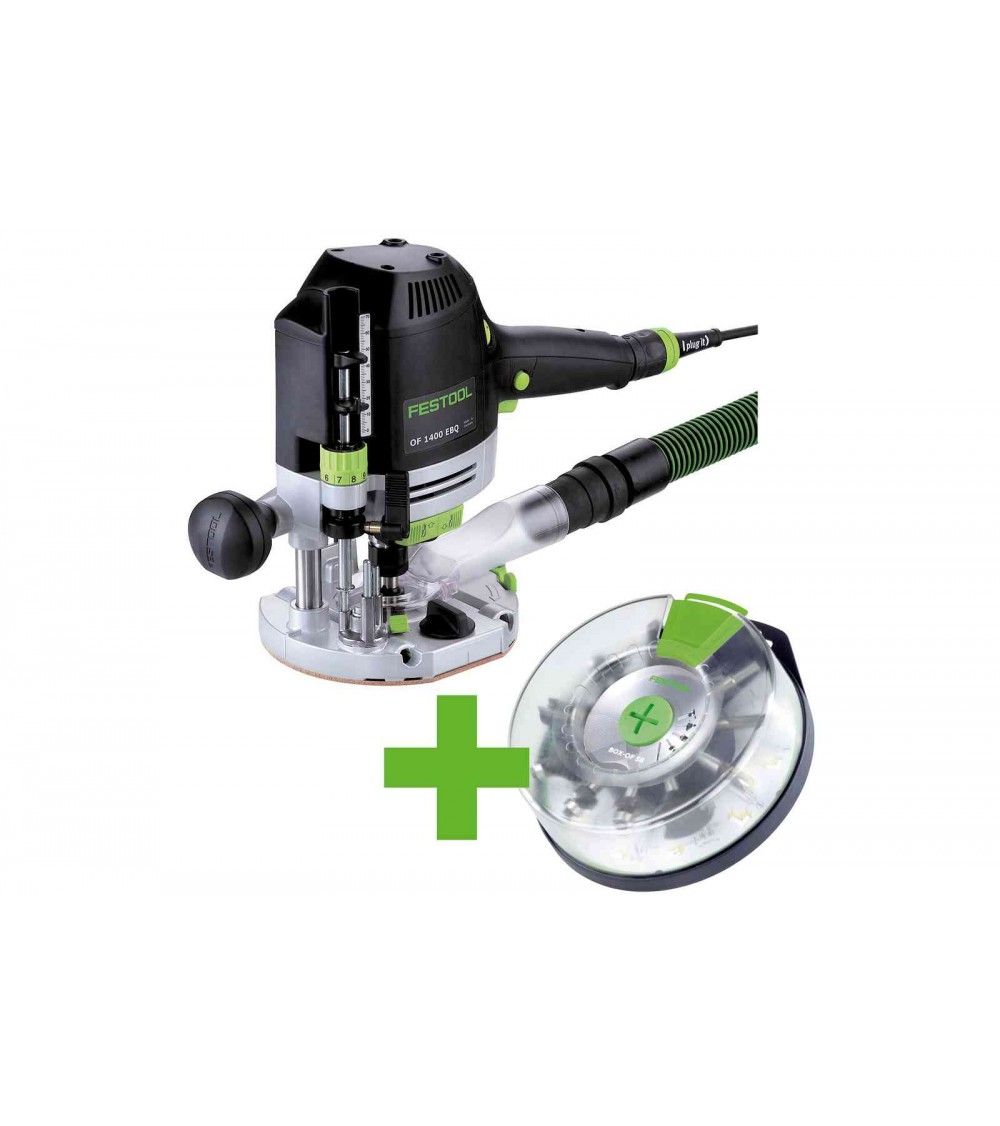 Festool Router OF 1400 EBQ-Plus + Box-OF-S, KAINA BE PVM: 930.537, KODAS: 576540 | 004