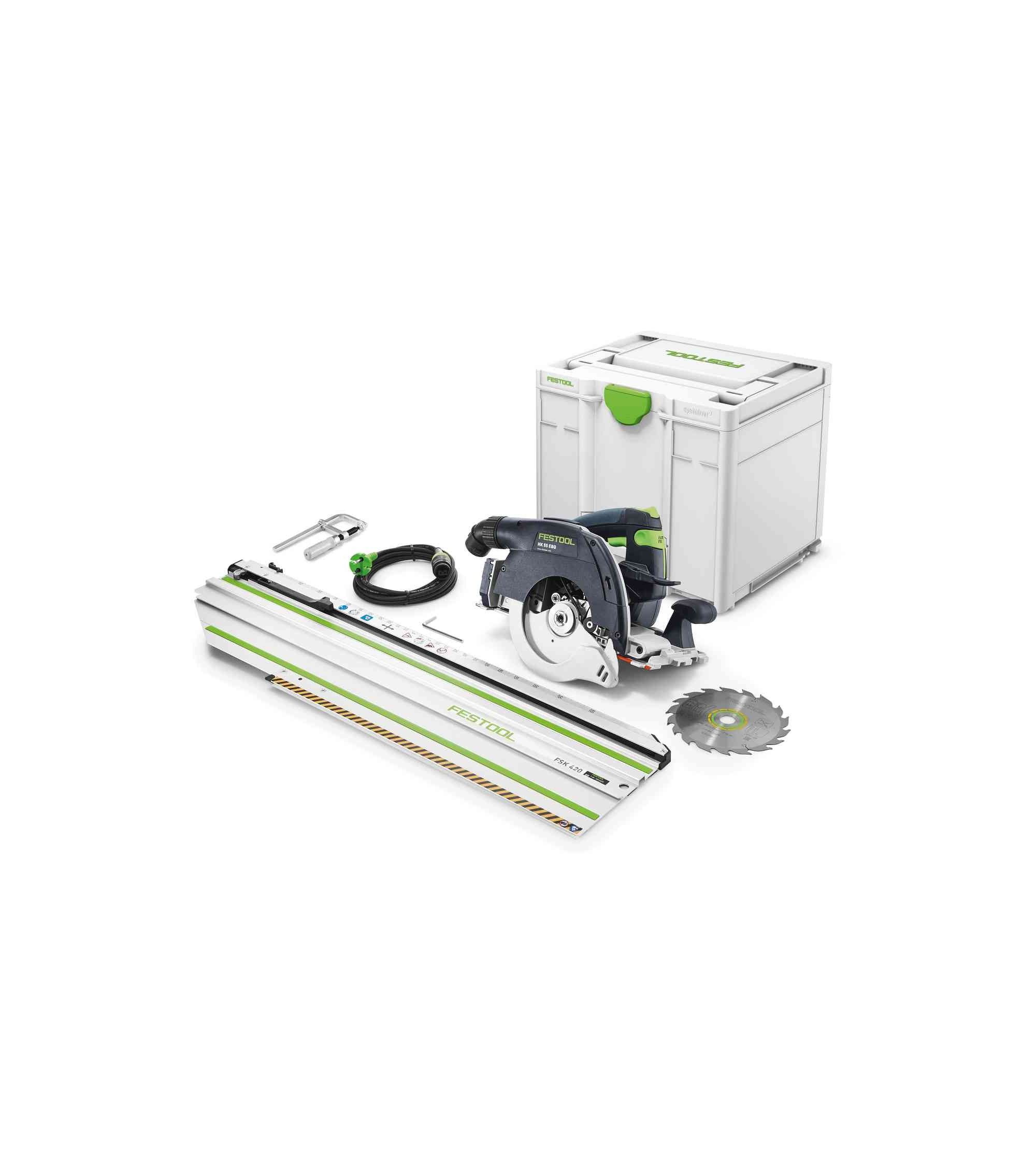 Festool Circular saw HK 55 EBQ-Plus-FSK 420, KAINA BE PVM: 579.915, KODAS: 576131 | 001