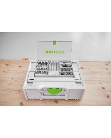 Festool Набор свёрел в кассете BKS SYS3 D3-8 K CE/W, KAINA BE PVM: 71.18, KODAS: 577395 | 001
