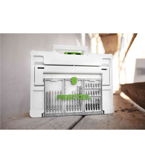 Festool Набор свёрел в кассете BKS SYS3 D3-8 K CE/W, KAINA BE PVM: 71.18, KODAS: 577395 | 005