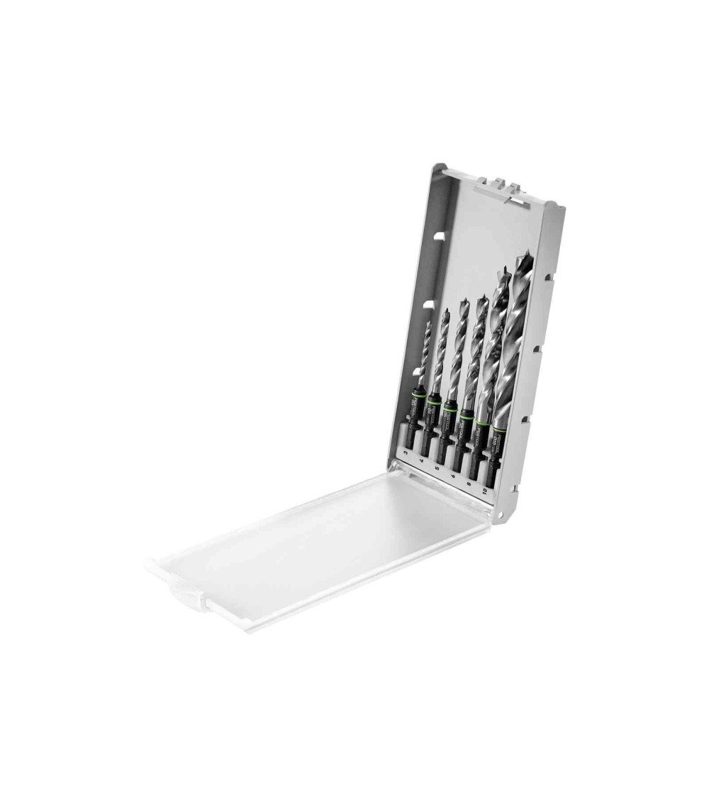Festool Набор свёрел в кассете BKS SYS3 D3-10 CE/W, KAINA BE PVM: 71.18, KODAS: 577396 | 002