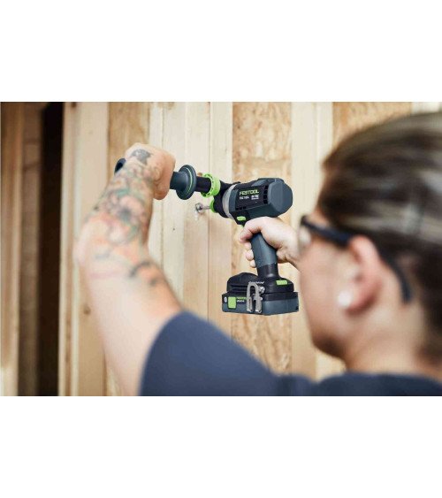 Festool Аккумуляторная дрель-шуруповёрт TDC 18/4 I-Basic QUADRIVE, KAINA BE PVM: 295.812, KODAS: 575601 | 004