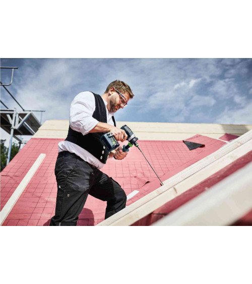 Festool Cordless drill TDC 18/4 I-Basic QUADRIVE, KAINA BE PVM: 295.812, KODAS: 575601 | 009