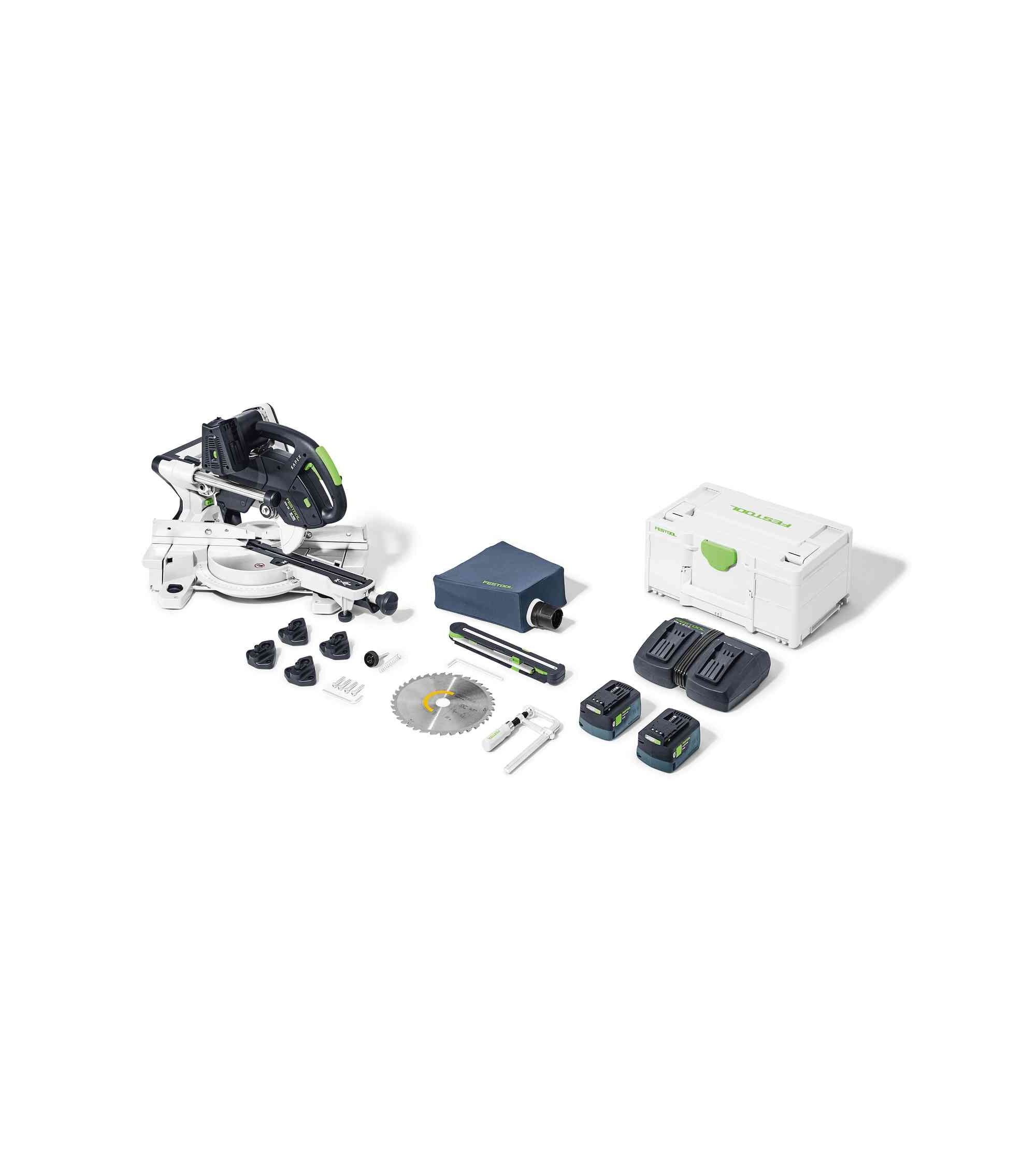 Festool Cordless sliding compound mitre saw KSC 60 EB 5,0 I-Plus KAPEX, KAINA BE PVM: 1332.96, KODAS: 577665 | 001