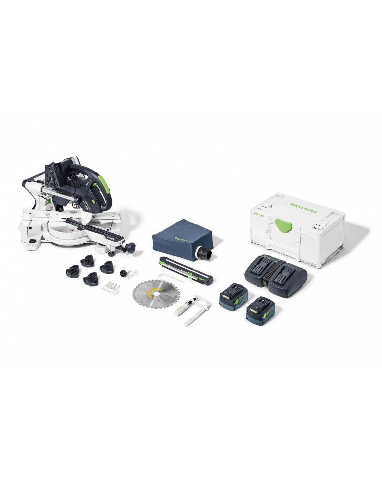 Festool Cordless sliding compound mitre saw KSC 60 EB 5,0 I-Plus KAPEX, KAINA BE PVM: 1332.96, KODAS: 577665 | 001