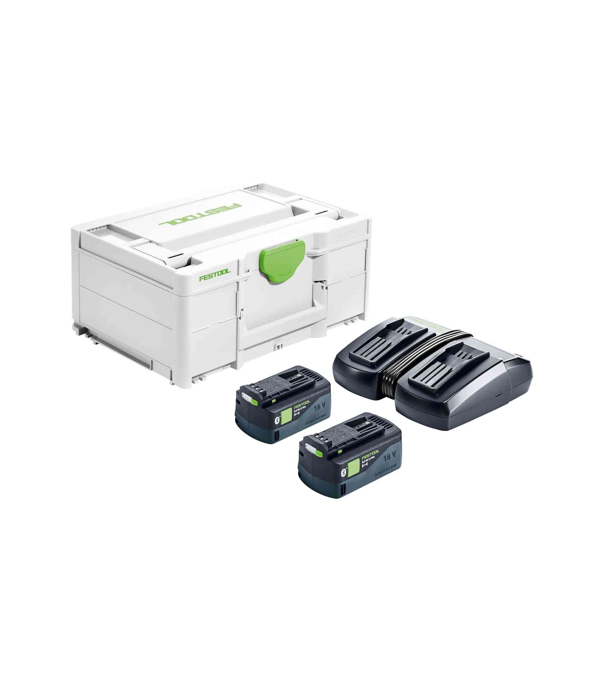 Festool Energy set SYS 18V 2x5,0/TCL 6 DUO, KAINA BE PVM: 327.93, KODAS: 577707 | 001