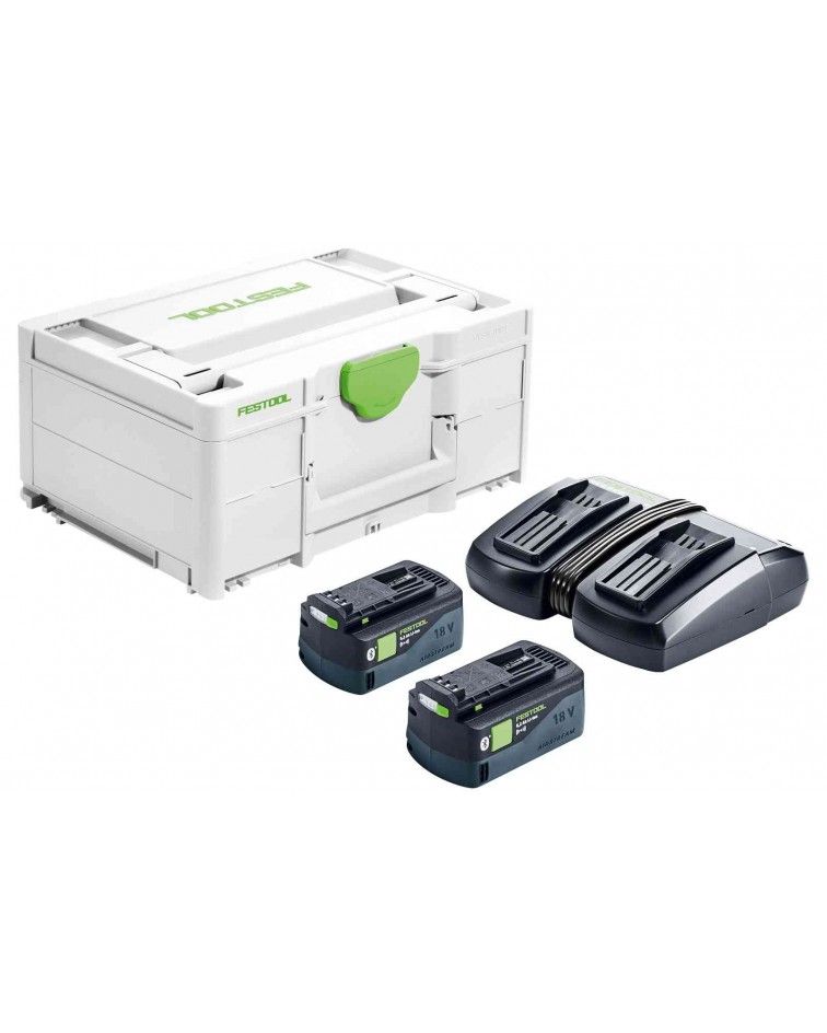 Festool Energy set SYS 18V 2x5,0/TCL 6 DUO, KAINA BE PVM: 327.93, KODAS: 577707 | 001