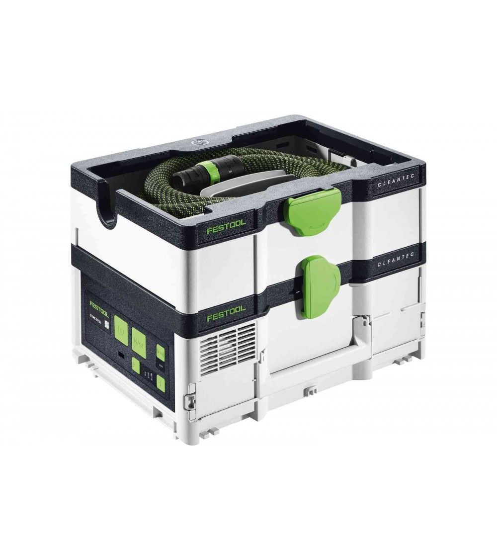 Festool Cordless mobile dust extractor CTMC SYS I-Basic CLEANTEC, KAINA BE PVM: 498.43, KODAS: 576933 | 001