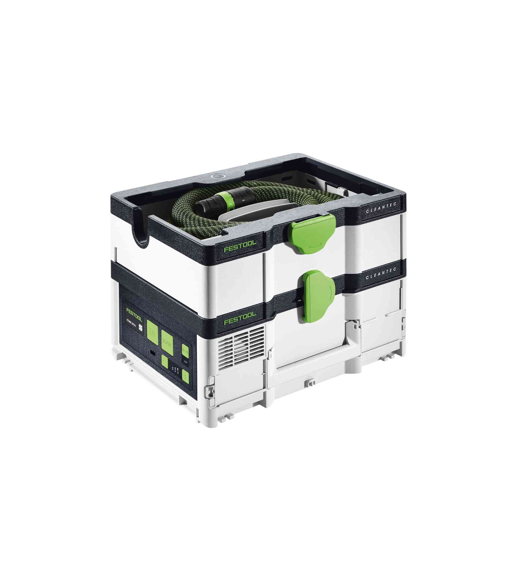 Festool Cordless mobile dust extractor CTMC SYS I-Basic CLEANTEC, KAINA BE PVM: 498.43, KODAS: 576933 | 001