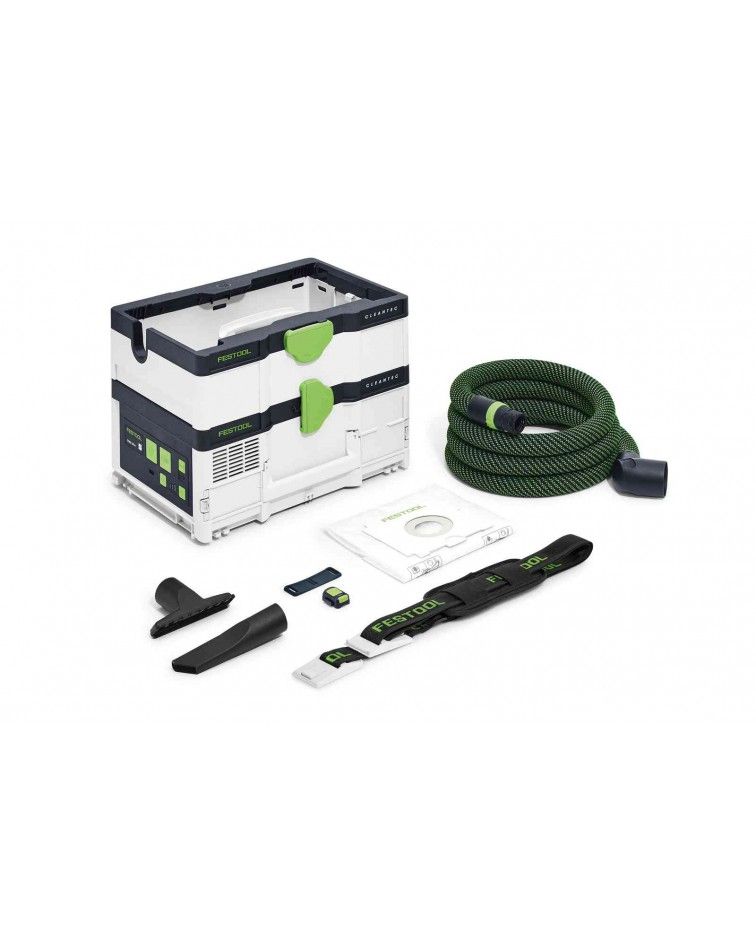 Festool Cordless mobile dust extractor CTMC SYS I-Basic CLEANTEC, KAINA BE PVM: 498.43, KODAS: 576933 | 002