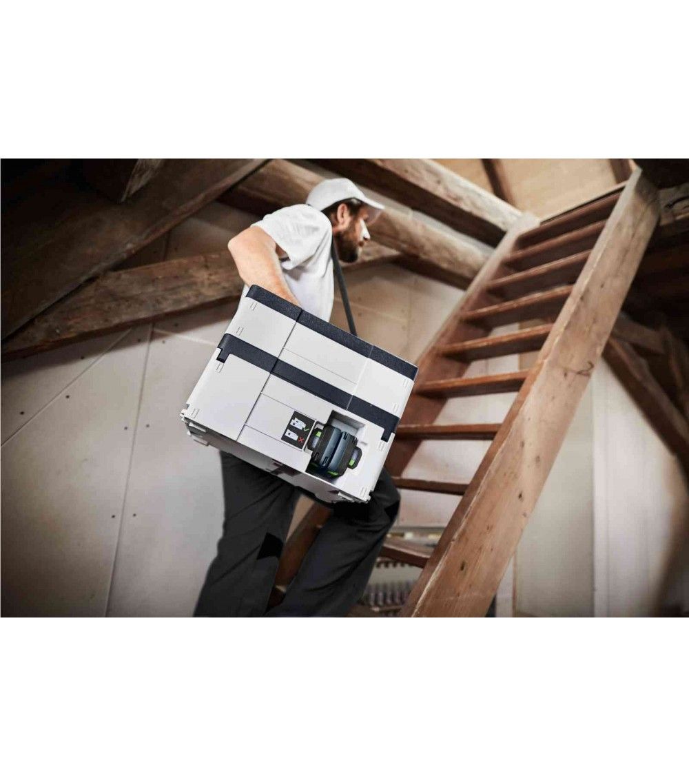 Festool Cordless mobile dust extractor CTMC SYS I-Basic CLEANTEC, KAINA BE PVM: 498.43, KODAS: 576933 | 007