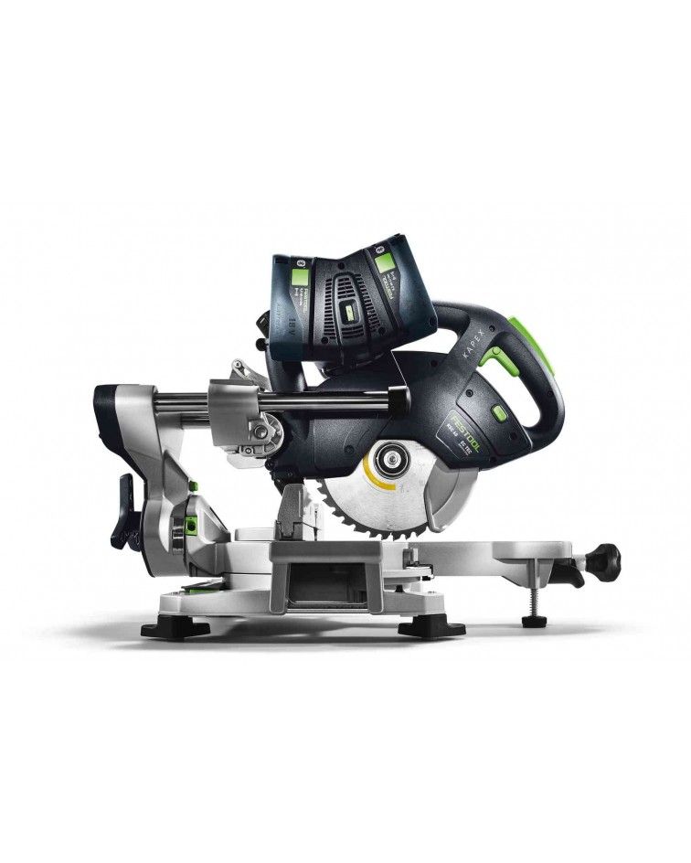 Festool Akumuliatorinis traukiamas skersinio pjovimo pjūklas KAPEX KSC 60 EB-Basic, KAINA BE PVM: 1005.37, KODAS: 576847 | 004