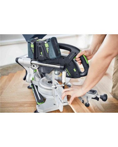 Festool Cordless sliding compound mitre saw KSC 60 EB-Basic KAPEX, KAINA BE PVM: 1005.37, KODAS: 576847 | 007