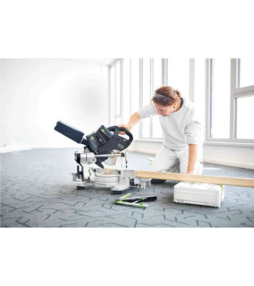 Festool Cordless sliding compound mitre saw KSC 60 EB-Basic KAPEX, KAINA BE PVM: 1005.37, KODAS: 576847 | 009
