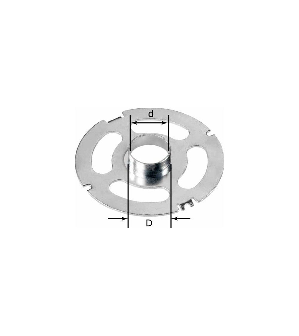 Festool Copying ring KR-D 27,0/OF 2200, KAINA BE PVM: 19.125, KODAS: 494624 | 001