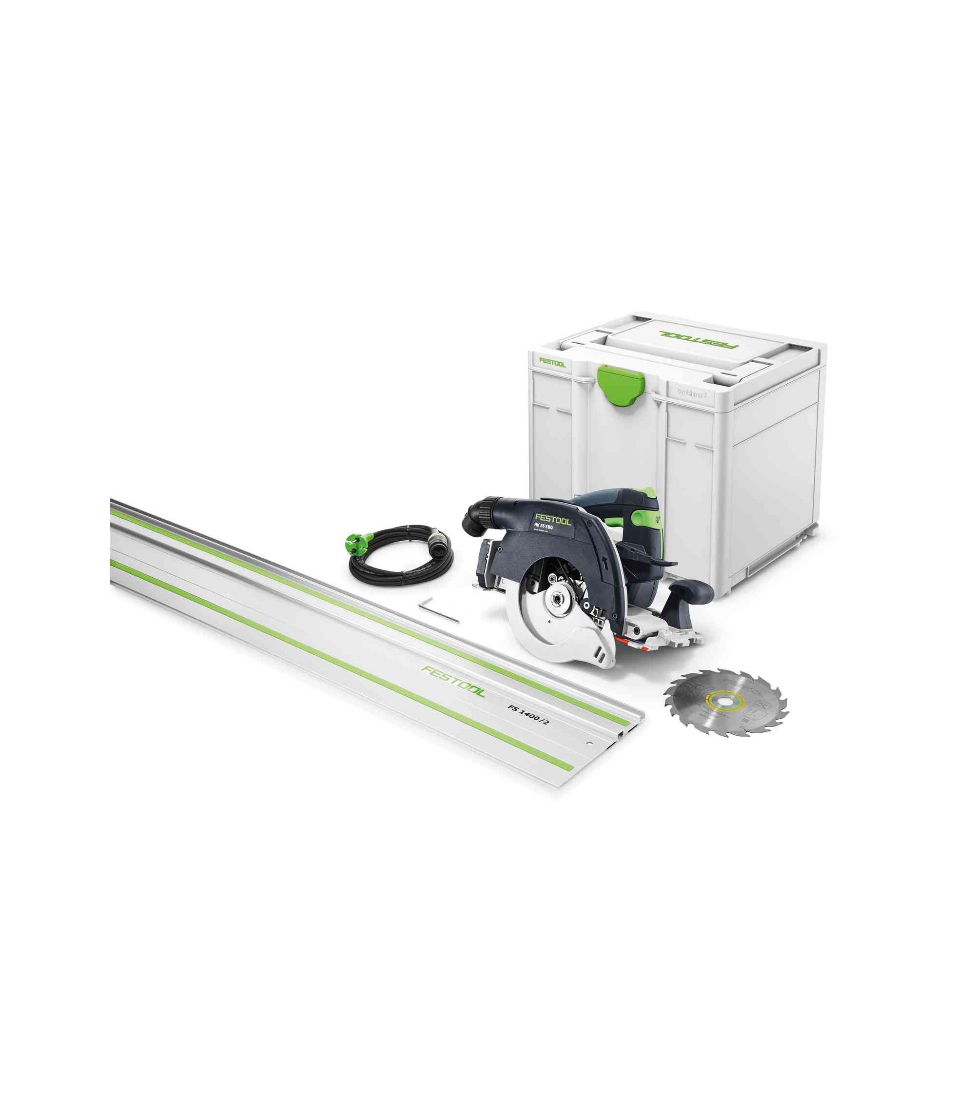 Festool Circular saw HK 55 EBQ-Plus-FS, KAINA BE PVM: 499.716, KODAS: 576126 | 001