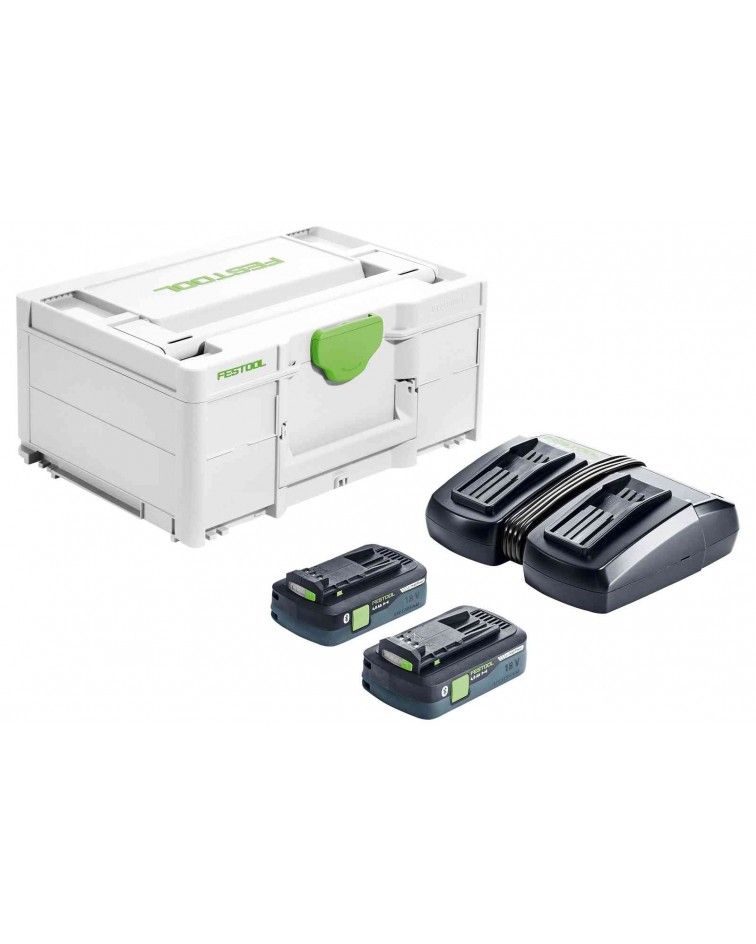 Festool Energy set SYS 18V 2x4,0/TCL 6 DUO, KAINA BE PVM: 290.95, KODAS: 577109 | 001