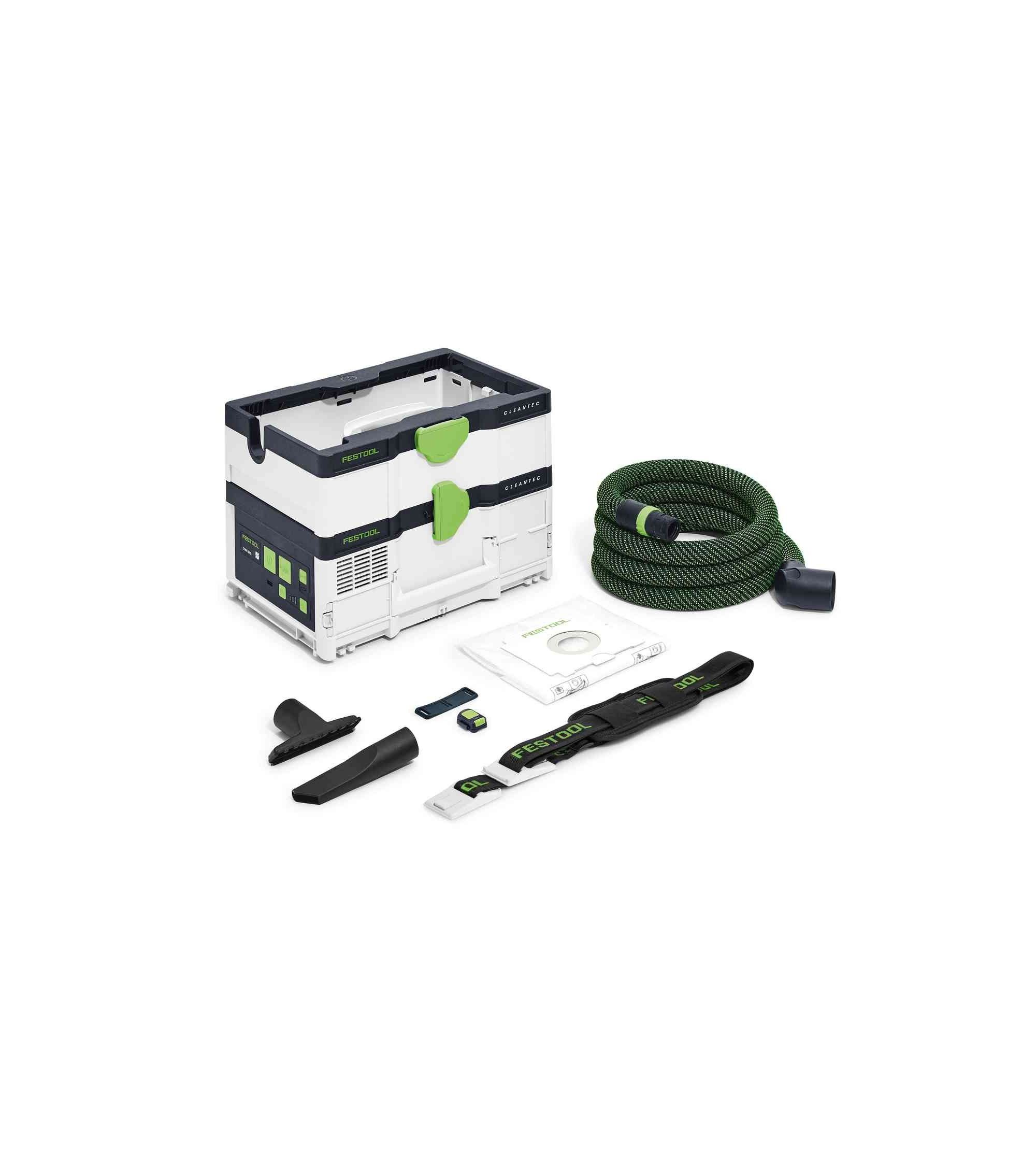 Festool Cordless mobile dust extractor CTLC SYS I-Basic CLEANTEC, KAINA BE PVM: 385.99, KODAS: 576936 | 002