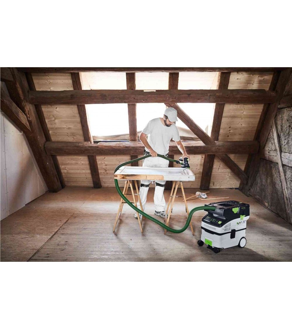 Festool Akumuliatorinis dulkių siurblys CLEANTEC CTLC MIDI I-Plus, KAINA BE PVM: 1097.28, KODAS: 577671 | 004