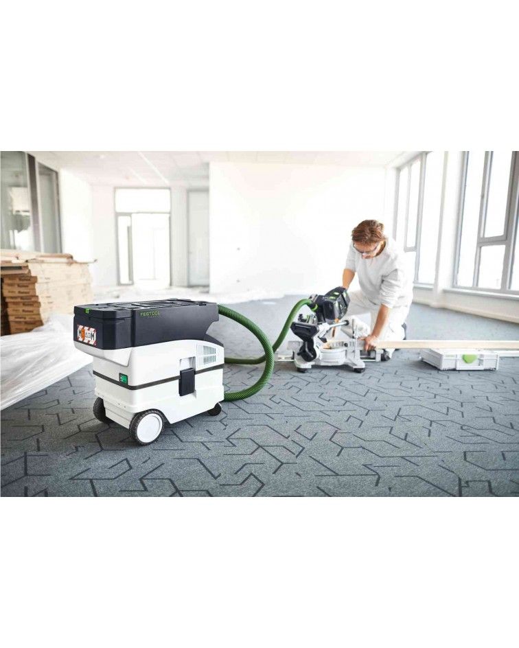 Festool Akumuliatorinis dulkių siurblys CLEANTEC CTLC MIDI I-Plus, KAINA BE PVM: 1097.28, KODAS: 577671 | 007