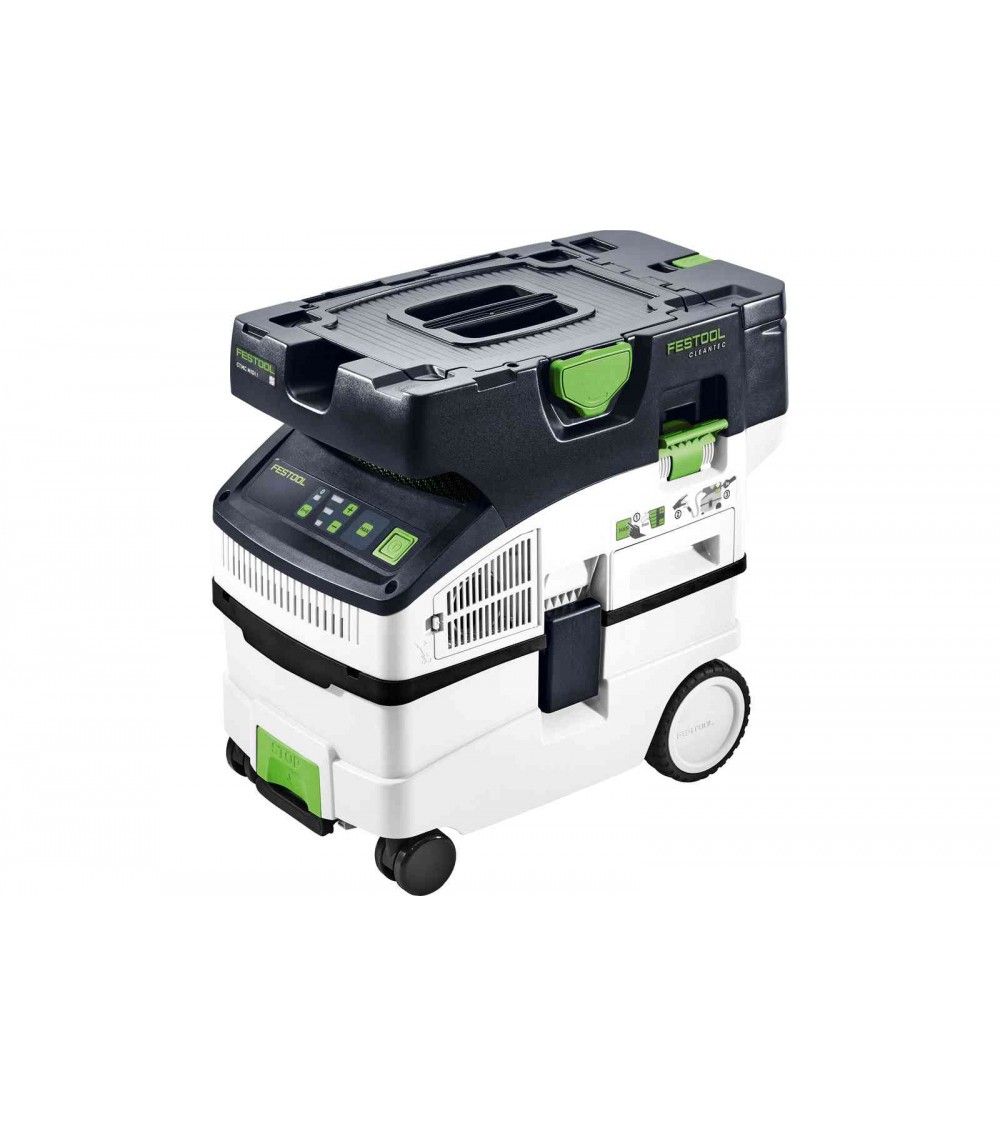 Festool Akumuliatorinis dulkių siurblys CLEANTEC CTMC MIDI I-Basic, KAINA BE PVM: 660.61, KODAS: 577067 | 002