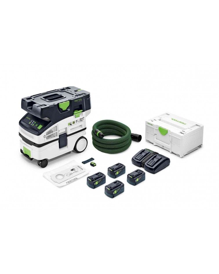 Festool Akumuliatorinis dulkių siurblys CLEANTEC CTLC MINI I-Plus, KAINA BE PVM: 1042.14, KODAS: 577670 | 001