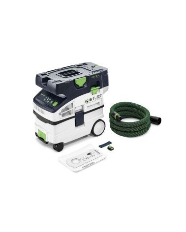 Festool Akumuliatorinis dulkių siurblys CLEANTEC CTLC MIDI I-Basic, KAINA BE PVM: 548.17, KODAS: 577066 | 001