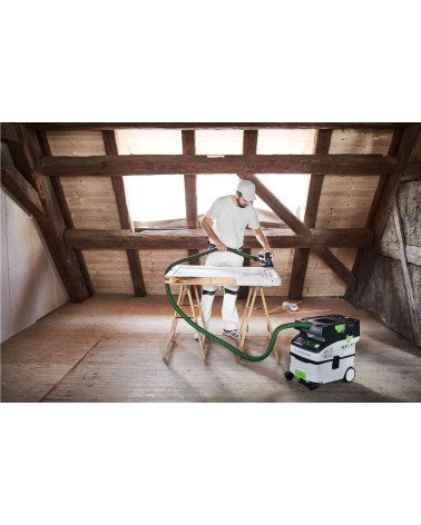 Festool Akumuliatorinis dulkių siurblys CLEANTEC CTLC MIDI I-Basic, KAINA BE PVM: 548.17, KODAS: 577066 | 004