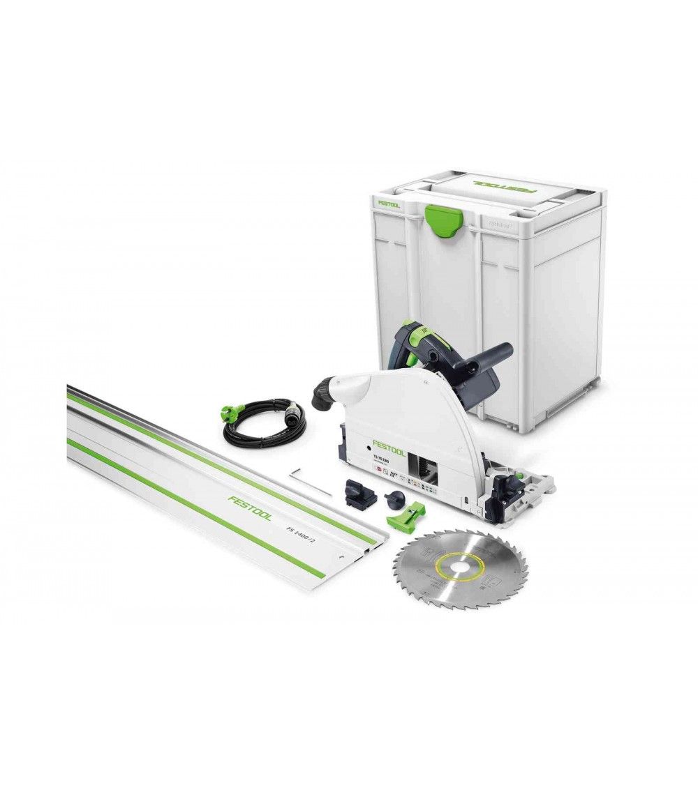 Festool Plunge-cut saw TS 75 EBQ-Plus-FS, KAINA BE PVM: 875.142, KODAS: 576115 | 001