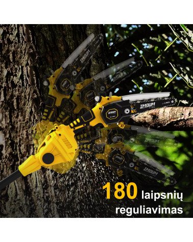 ТЕЛЕСКОПИЧЕСКАЯ РУЧКА IMOUMLIVE 4,6-9 ФУТОВ, KAINA BE PVM: 78.512397, KODAS: DLJ-60-EXTENSION | 004