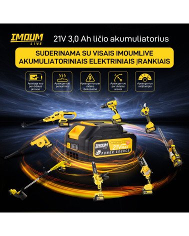 МОЙКА ВЫСОКОГО ДАВЛЕНИЯ IMOUMLIVE, KAINA BE PVM: 123.966942, KODAS: GYQXQ | 004