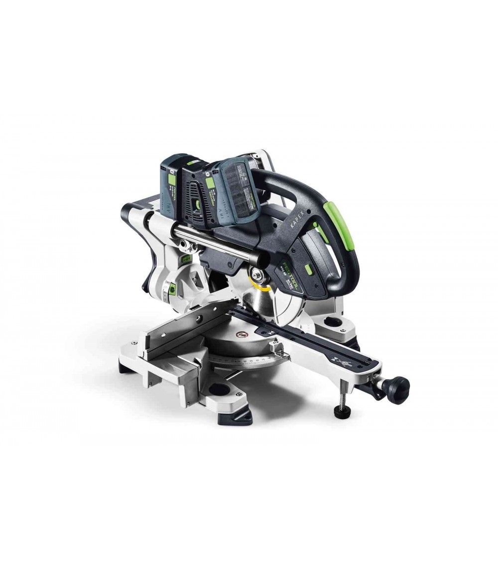 Festool Akumuliatorinis traukiamas skersinio pjovimo pjūklas KAPEX KSC 60 EB 5,0 I-UG-Set, KAINA BE PVM: 2102.598, KODAS: 577666