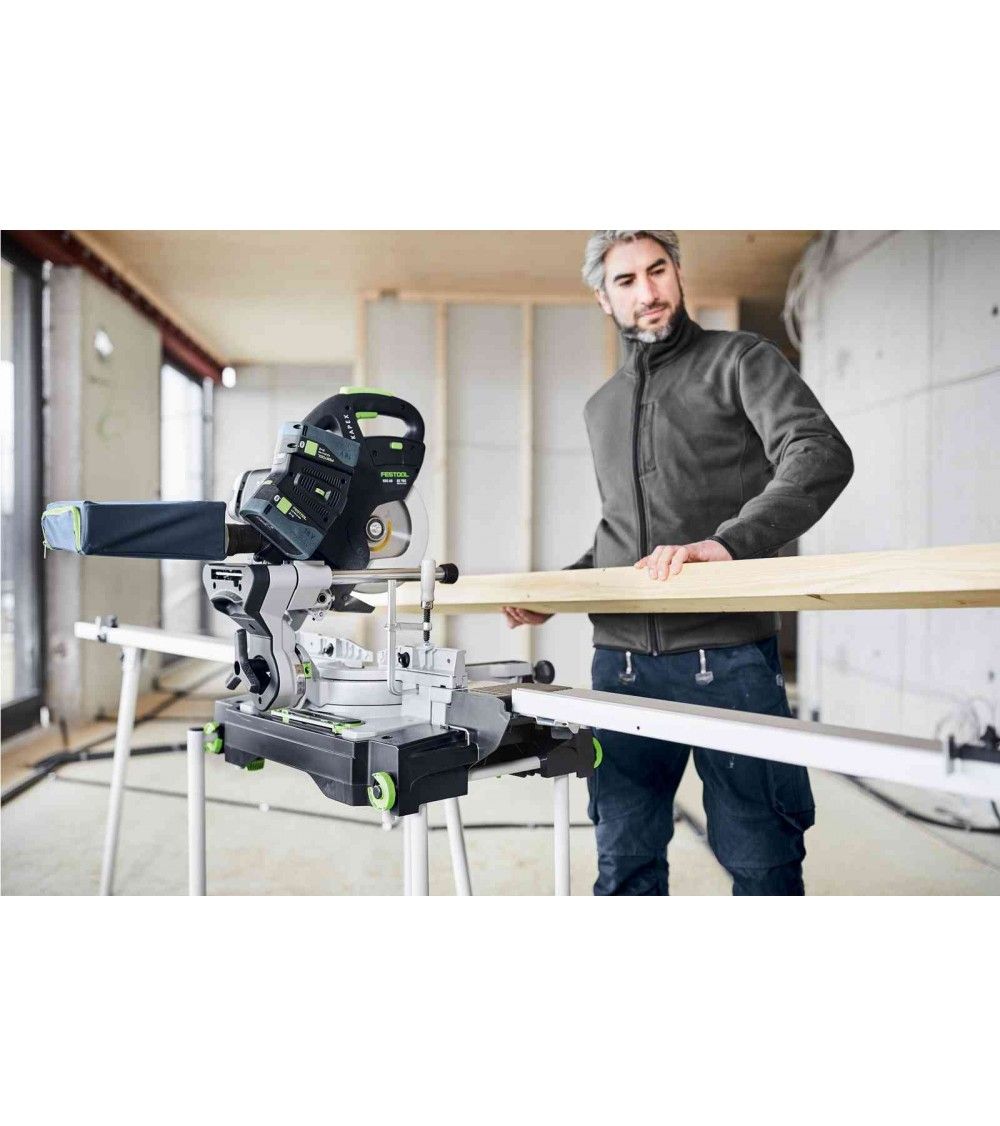 Festool Akumuliatorinis traukiamas skersinio pjovimo pjūklas KAPEX KSC 60 EB 5,0 I-UG-Set, KAINA BE PVM: 2102.598, KODAS: 577666