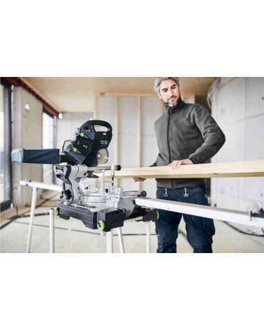 Festool Cordless sliding compound mitre saw KSC 60 EB 5,0 I-UG-Set KAPEX, KAINA BE PVM: 2102.598, KODAS: 577666 | 005
