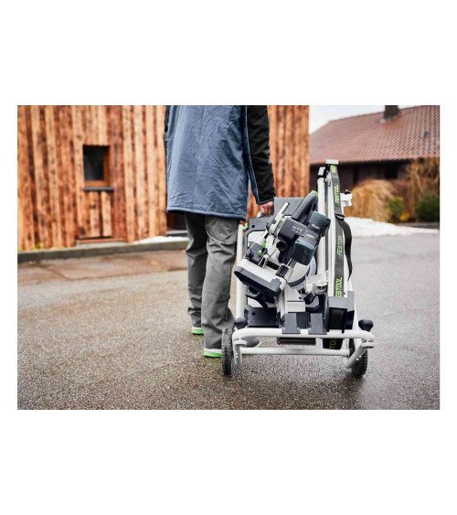 Festool Cordless sliding compound mitre saw KSC 60 EB 5,0 I-UG-Set KAPEX, KAINA BE PVM: 2102.598, KODAS: 577666 | 006
