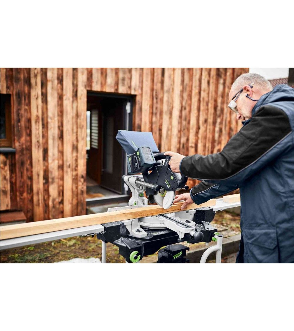 Festool Akumuliatorinis traukiamas skersinio pjovimo pjūklas KAPEX KSC 60 EB 5,0 I-UG-Set, KAINA BE PVM: 2102.598, KODAS: 577666