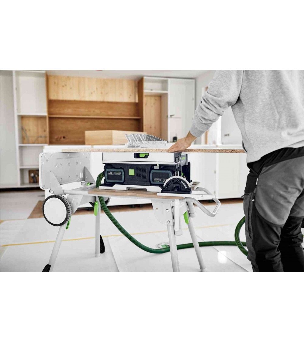 Festool Akumuliatorinis stalinis diskinis pjūklas CSC SYS 50 EBI-Basic-Set, KAINA BE PVM: 1943.334, KODAS: 577371 | 006