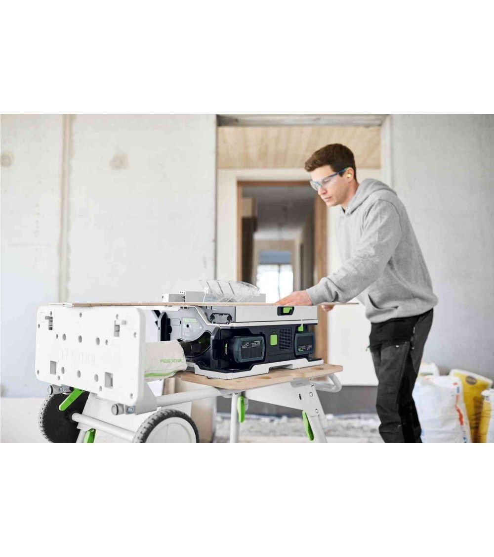 Festool Akumuliatorinis stalinis diskinis pjūklas CSC SYS 50 EBI-Basic-Set, KAINA BE PVM: 1943.334, KODAS: 577371 | 008