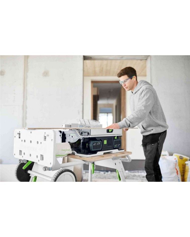 Festool Akumuliatorinis stalinis diskinis pjūklas CSC SYS 50 EBI-Basic-Set, KAINA BE PVM: 1943.334, KODAS: 577371 | 008