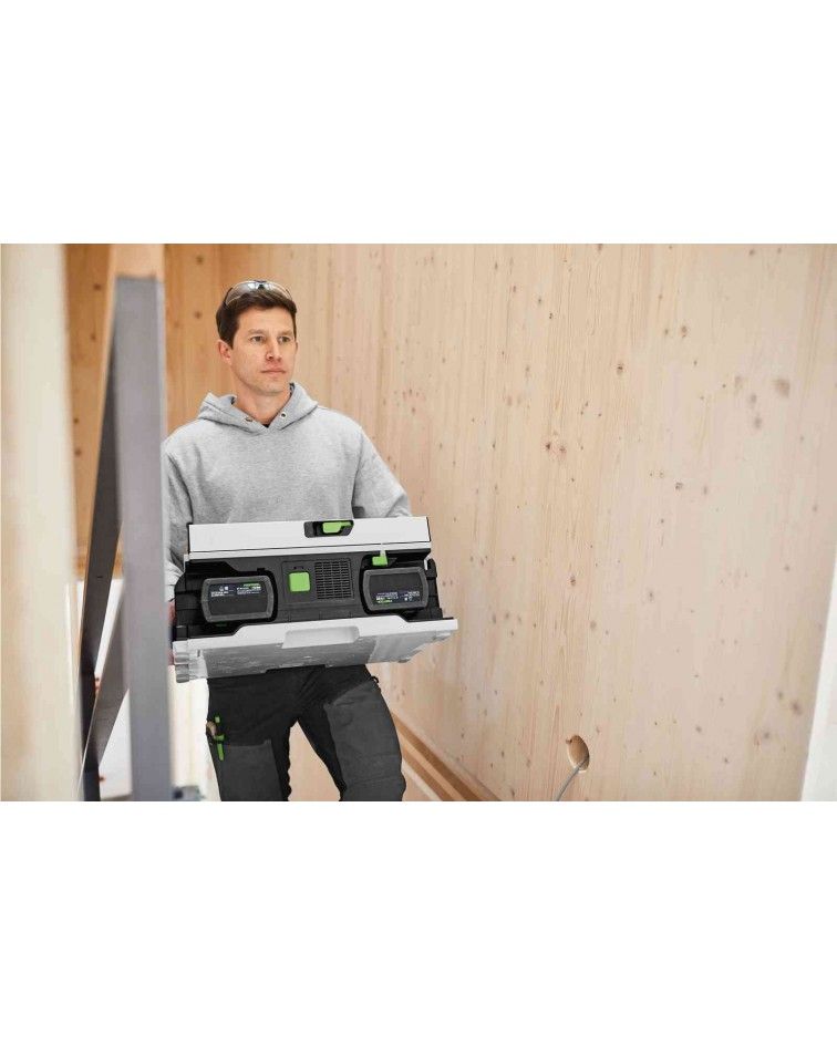 Festool Akumuliatorinis stalinis diskinis pjūklas CSC SYS 50 EBI-Basic-Set, KAINA BE PVM: 1943.334, KODAS: 577371 | 009