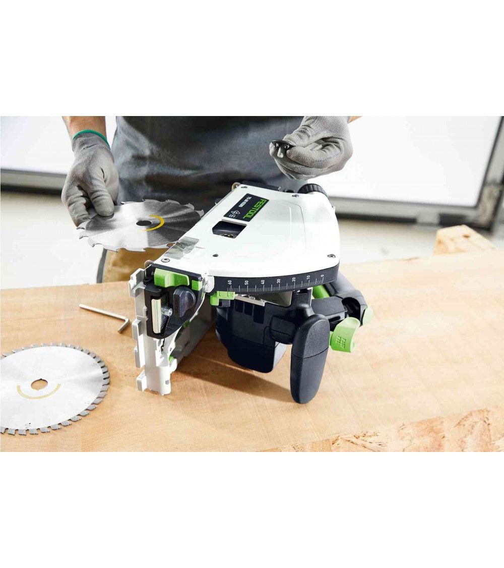 Festool Įgilinamasis diskinis pjūklas TS 60 KEBQ-Plus-FS, KAINA BE PVM: 795.16, KODAS: 577417 | 003