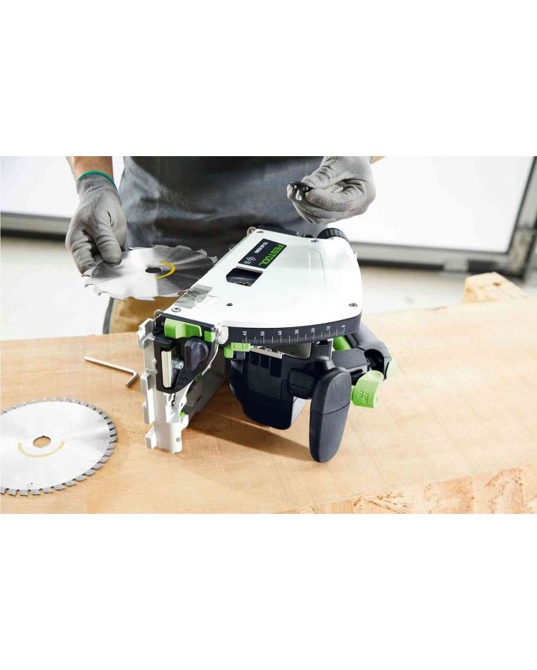 Festool Įgilinamasis diskinis pjūklas TS 60 KEBQ-Plus-FS, KAINA BE PVM: 795.16, KODAS: 577417 | 003